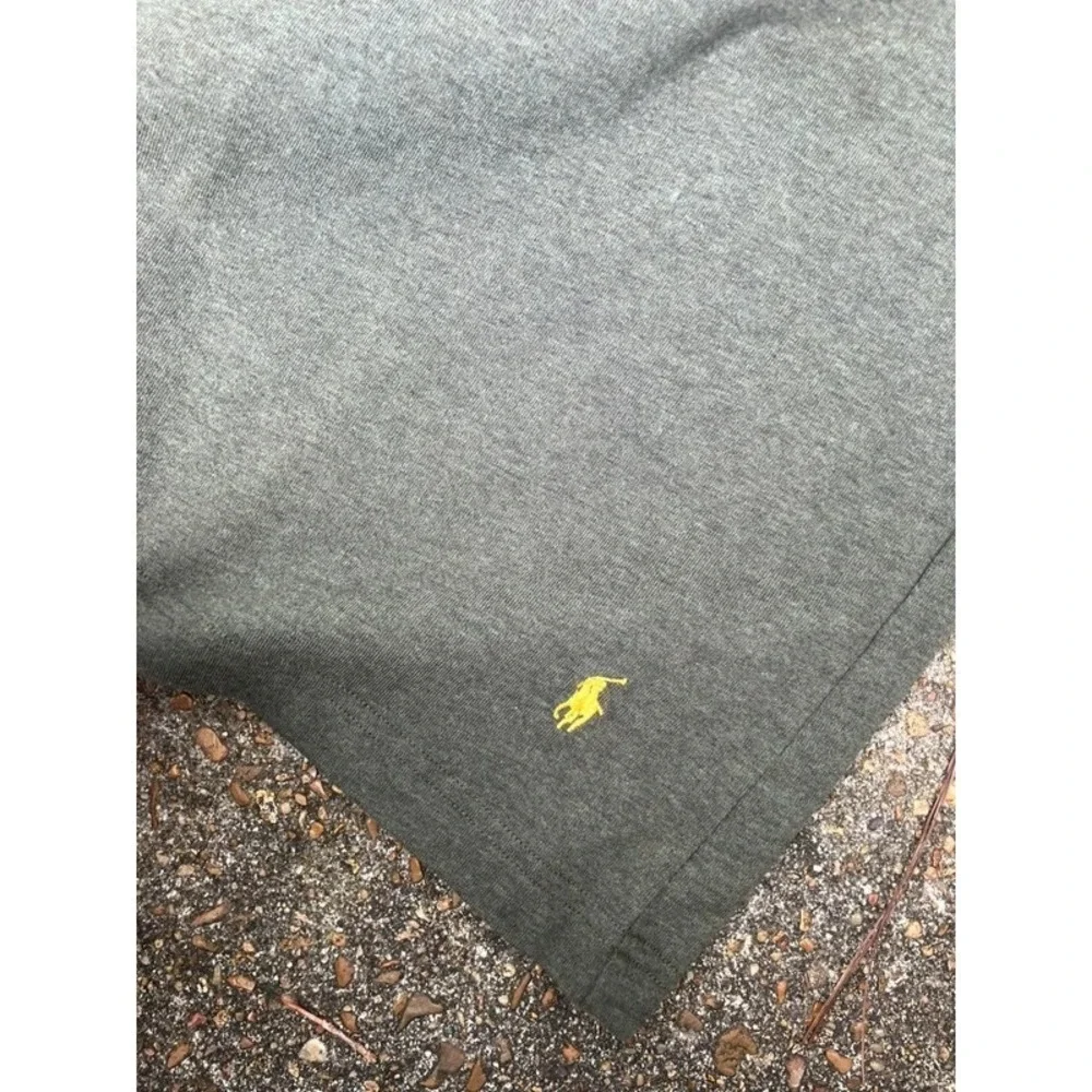 Polo Ralph Lauren M Green SLEEP Wear Embroidered Logo Long Sleeve Shirt Thermal